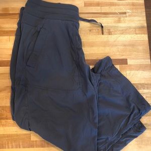 Lululemon Studio Crop Pants in Graphite Grey